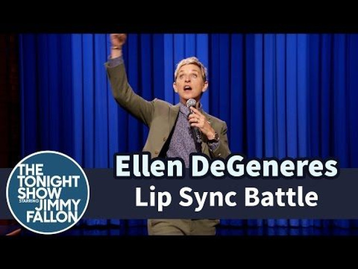 Ellen DeGeneres Shows Jimmy Fallon How It's Done In This 'Epic' Lip Sync Battle