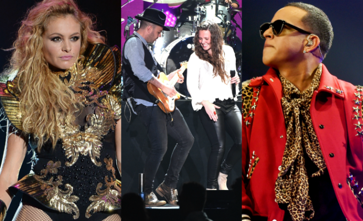 Paulina Rubio, Jesse & Joy, Daddy Yankee