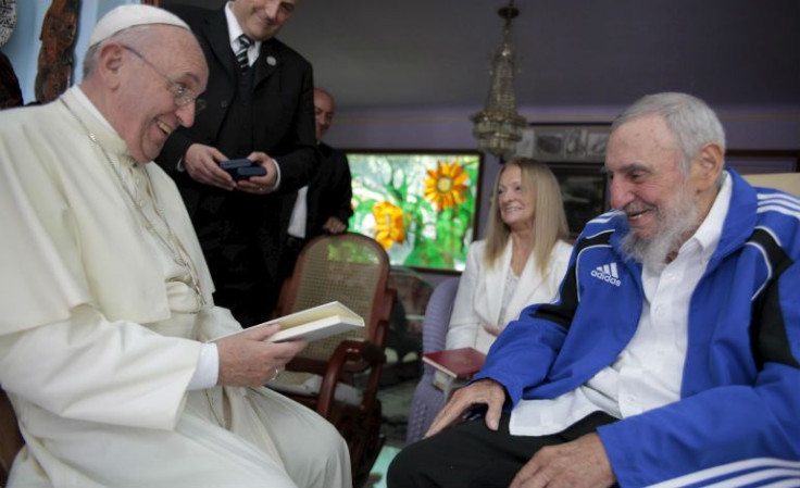 FIDEL CASTRO POPE FRANCIS