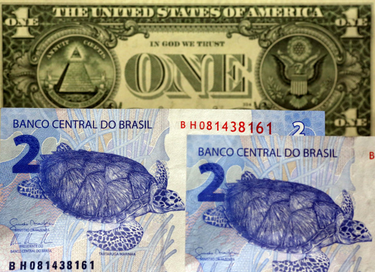 brazilian real to the u.s. dollar