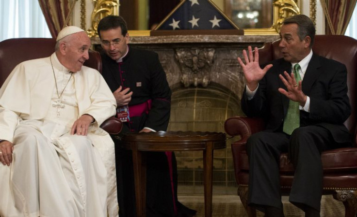 POPE FRANCIS VISITS US CONGRESS