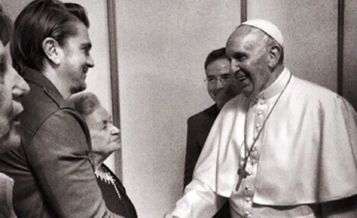 JUANES AND POPE FRANCIS