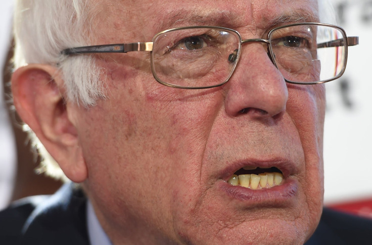 bernie sanders face