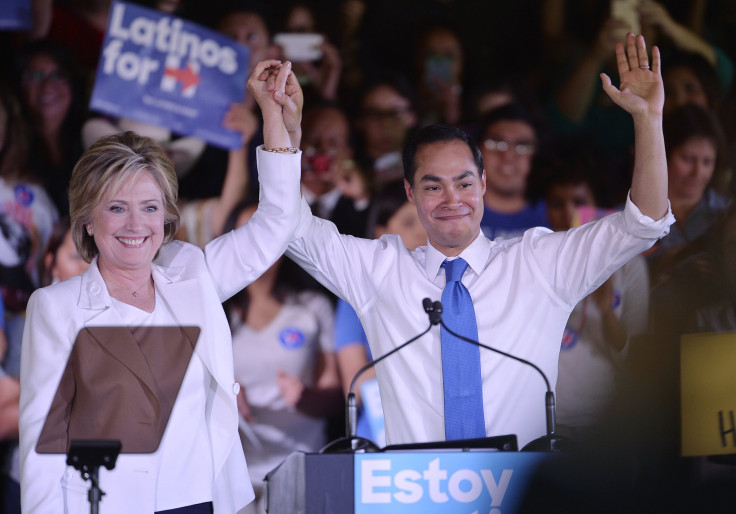 julian castro hillary clinton president vice president?