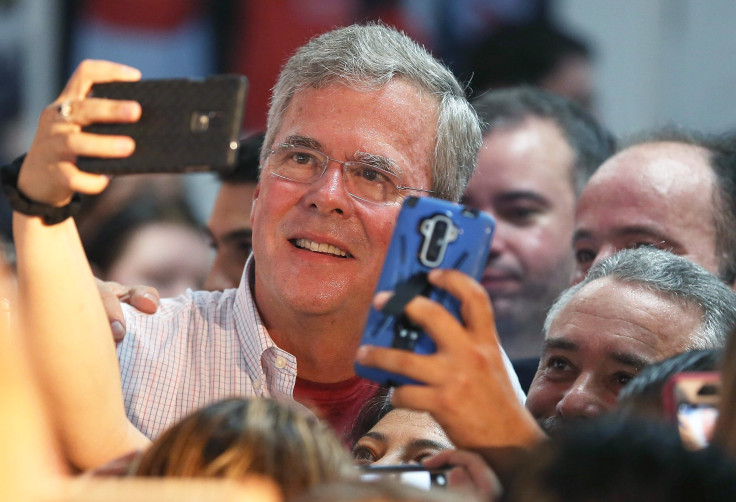 jeb bush selfie