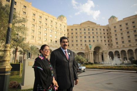 Nicolas Maduro y su esposa