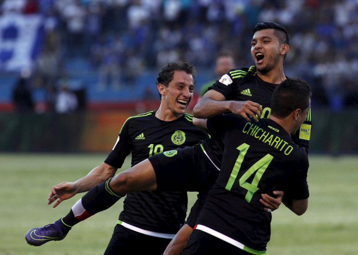 Tecatito Celebrates