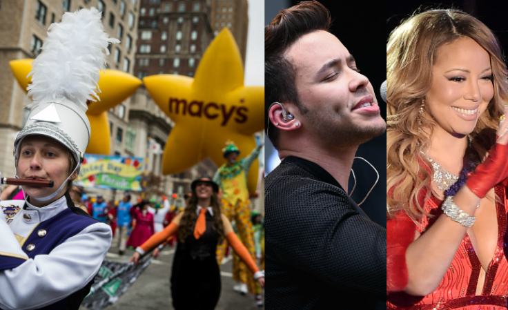 Macy's Thanksgiving Day Parade, Prince Royce, Mariah Carey