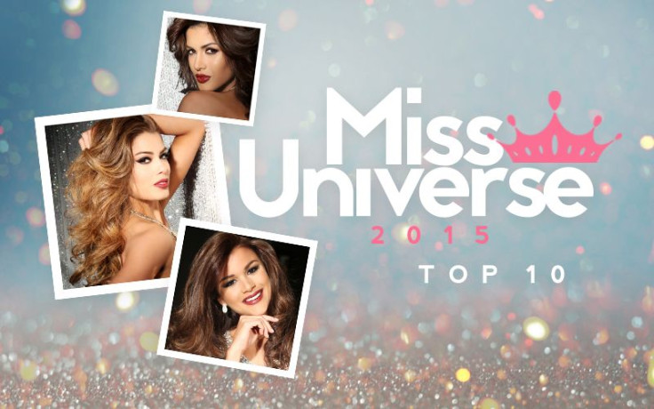Miss Universe 2015 Top 10 Finalists
