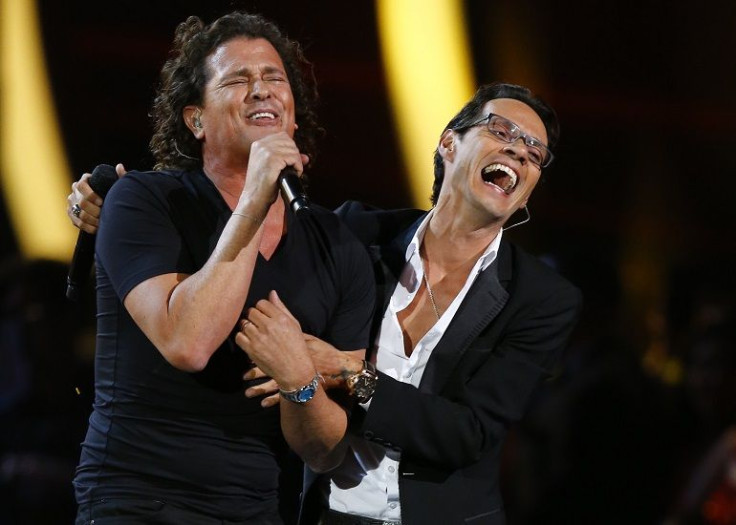 Marc Anthony and Carlos Vives
