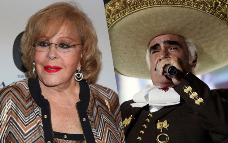 Silvia Pinal and Vicente Fernandez
