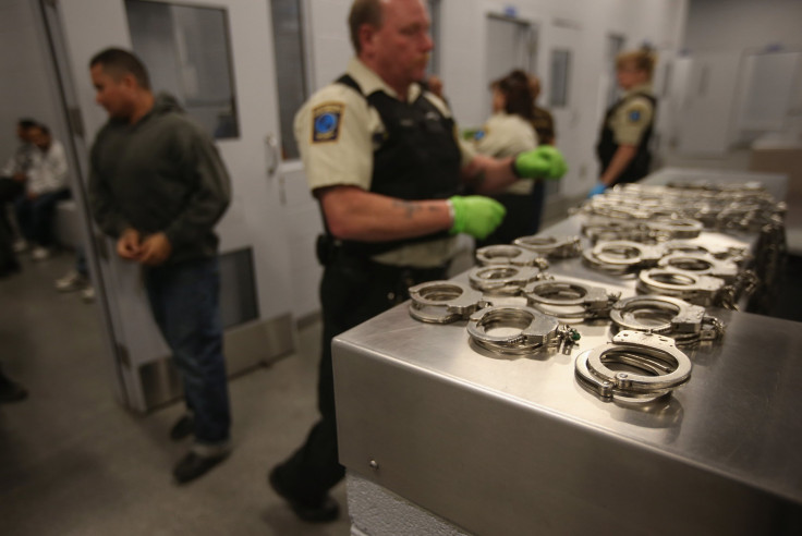 immigration handcuffs