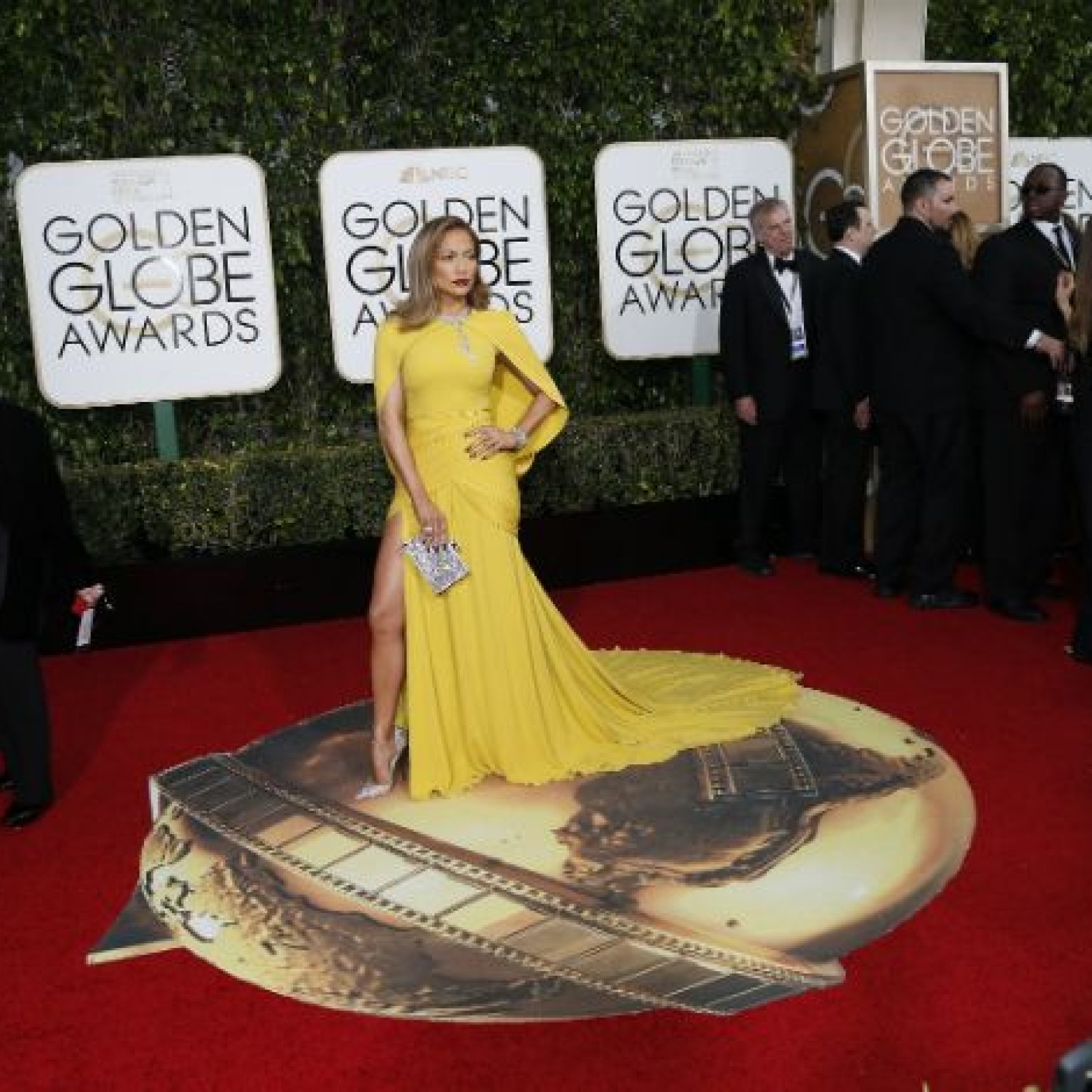 jennifer lopez yellow dress 2024 Lopez's Best Red Carpet Looks Through the Years Jennifer Lopez Yellow Dress Today