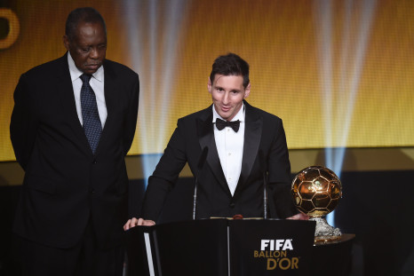 Lionel Messi Ballon d'Or 