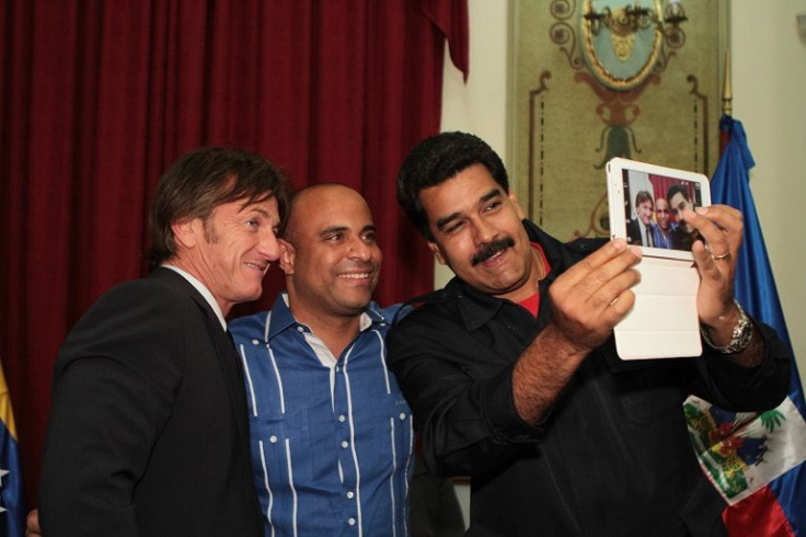 Sean Penn y Nicolas Maduro 