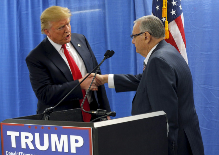 joe arpaio donad trump