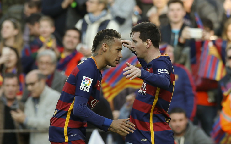 Lionel Messi and Neymar