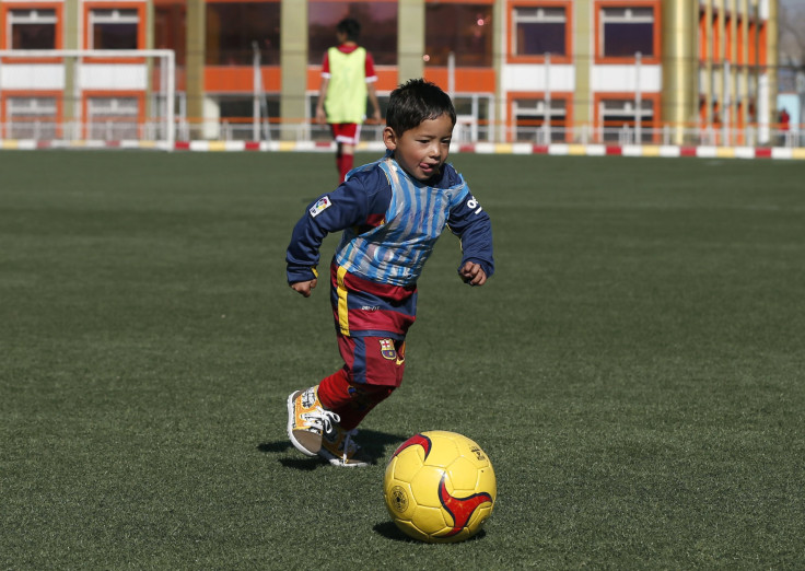 Five year-old Murtaza Ahmadi