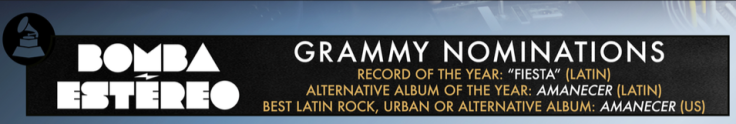 Bomba Estereo Grammys