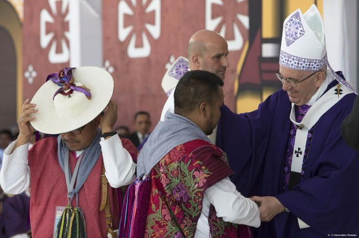 Pope Francis in Chiapas