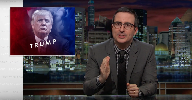 John Oliver Trump