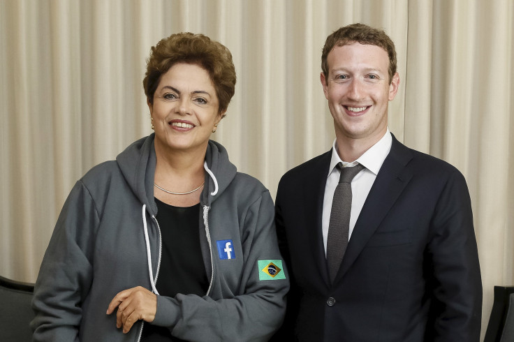 zuckerberg with dilma