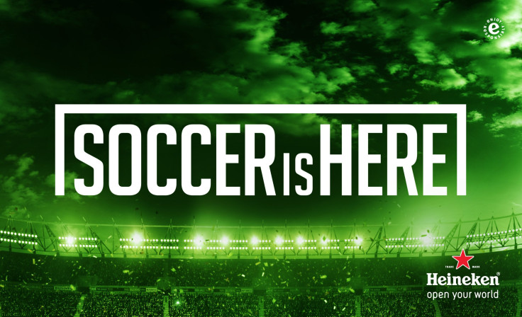 Soccer is Here Logo