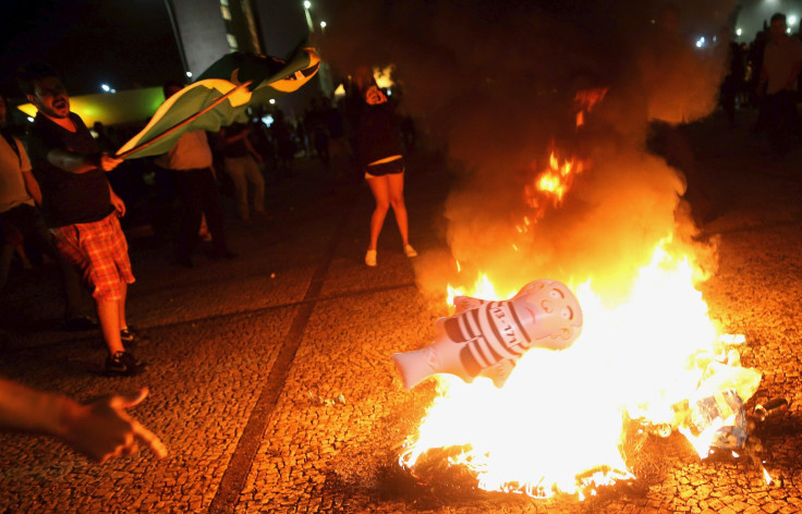 brazil protesters lula