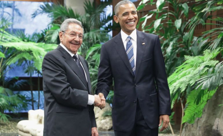 President Obama Meets With Cuban President Raul Castro In Havana