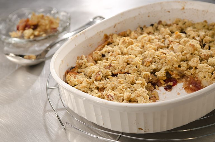 Harvest Apple-Cranberry Crisp