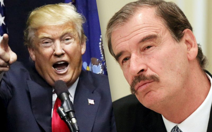 Vicente Fox Vs Donald Trump