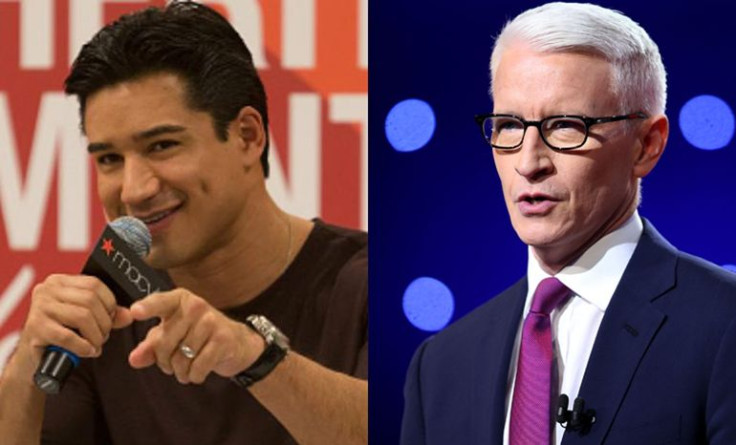 Mario Lopez Anderson Cooper