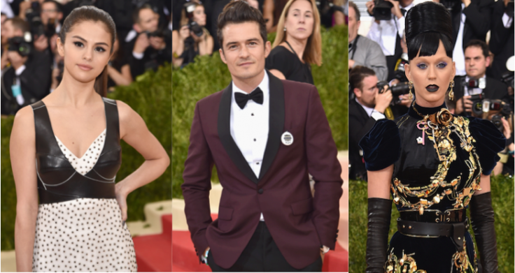 Selena Gomez, Orlando Bloom and Katy Perry