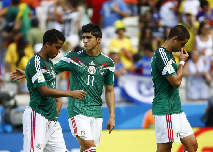 Giovani Dos Santos, Alan Pulido Javier Hernandez Chicharito