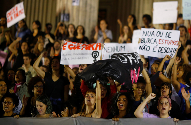 Brazil protest against rape and violence