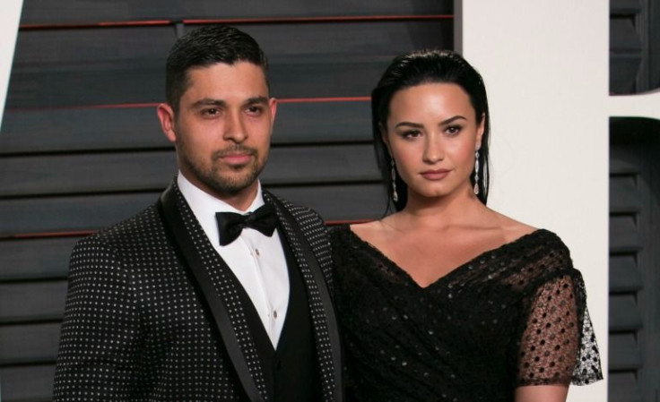 Wilmer Valderrama and Demi Lovato