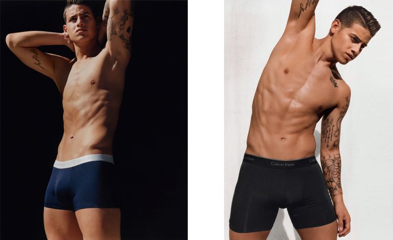 James Rodriguez Nabs Modeling Gig With Calvin Klein See Soccer Player James Rodriguez Nabs Modeling Gig With Calvin Klein See Soccer Player