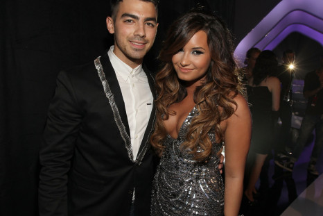 Joe Jonas and Demi Lovato 