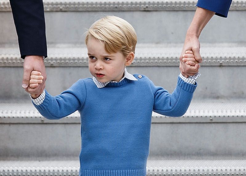 Prince George Is Known For His Cheeky Looks, Like This One And ... 