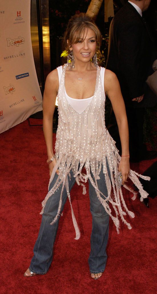 May 2003 Thala Attends People En Espanols 25 Most Beautiful Celebrity Gala 