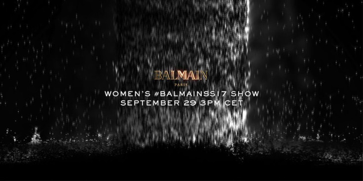 Balmain SS17 Show 