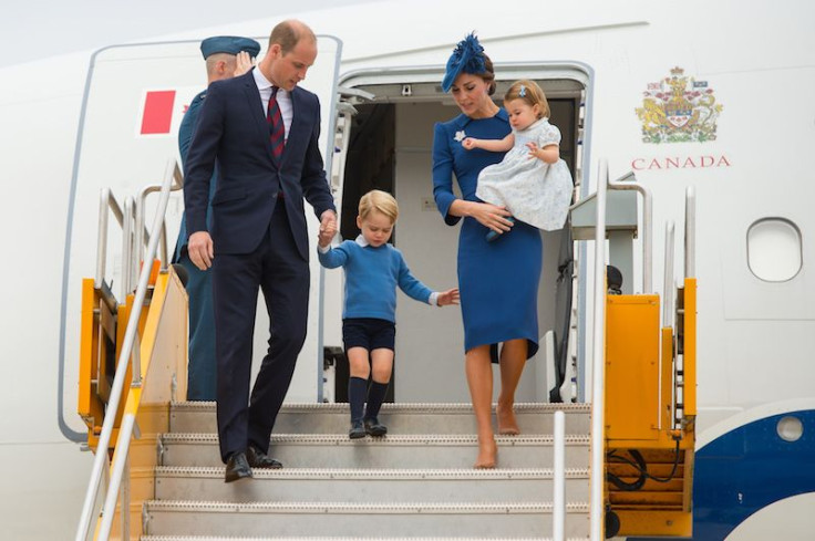 Prince William, Prince George, Kate Middleton and Princess Charlotte 