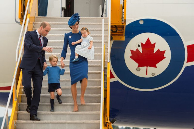 Prince William, Prince George, Princess Charlotte and Kate Middleton