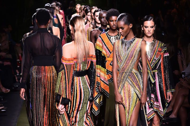 Balmain SS17: Paris Fashion Week Runway Show, Photos And Video