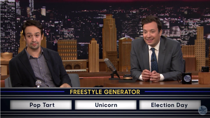 Lin-Manuel, Jimmy Fallon