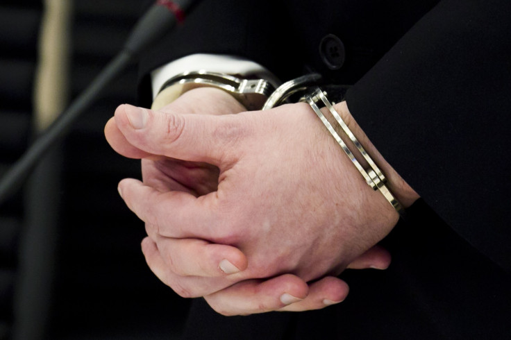 Suspect Handcuffed