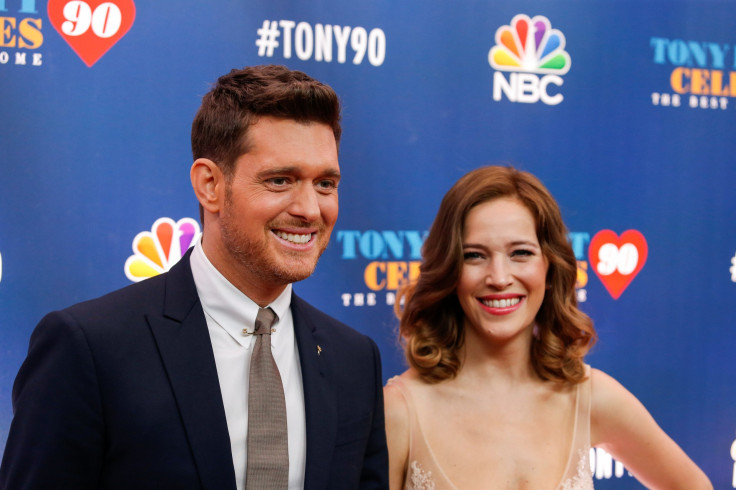 Michael Buble and Luisana Lopilato