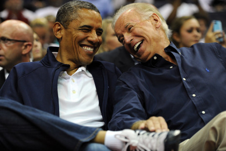 President Barack Obama an Vice President Joe Biden