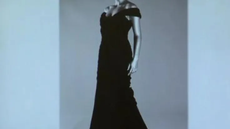 princess diana travolta dress Diana's Iconic 'Travolta Dress' Is Going Up for Auction Princess Diana's Blue 'John Travolta'