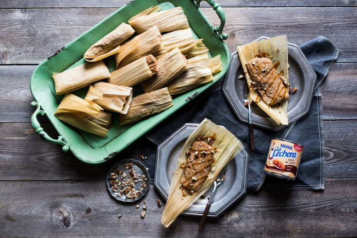 Dulce de Leche and Banana Tamales 